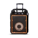 Parlante RGB Moonki Tuent MS-1200B 80W Bluetooth - Negro