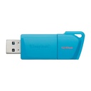Memoria USB 128GB Kingston Data Traveler Exodia M USB-A 3.2 Gen 1 KC-U2L128-7LB - Azul