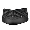 Teclado Genius Ergo KB-700 Membrana Alámbrico USB Español 31310053401 - Negro