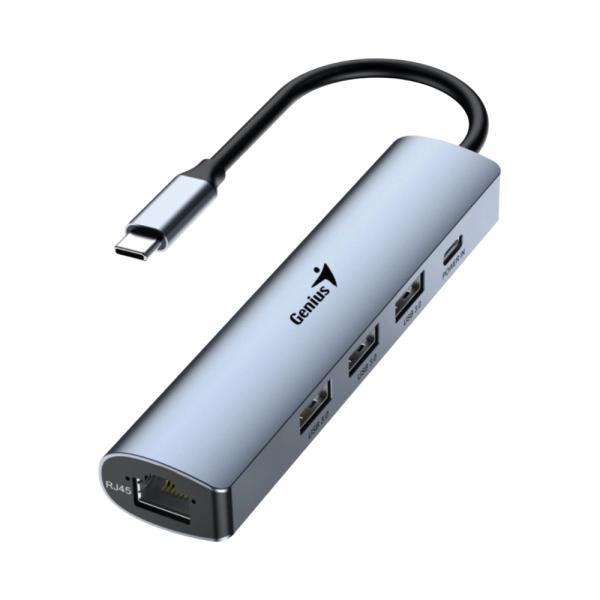 Hub Genius RS2 UH-545 Gris 3 Puertos USB 3.0