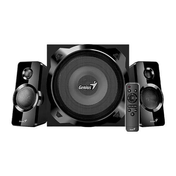 Parlantes Genius RS2 Sw-2.1 1850BT 50W Bluetooth 5.3 / Rca / Óptica 31730050400 - Negro