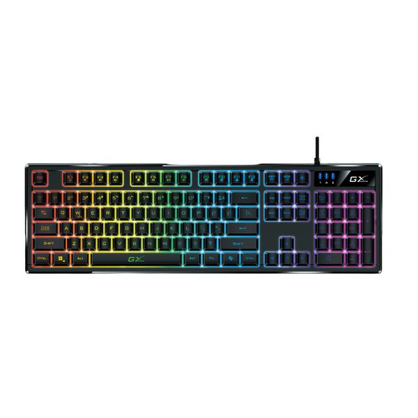 Teclado Gaming RGB Genius Scorpion K7 Membrana Alámbrico USB Español 31310054401 - Negro