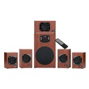 Parlante Genius RS2 Swhf5.1 4600 125W Cableado USB / Rca 31730016401 - Madera