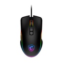 Mouse Gaming RGB Msi Forge GM300 Alámbrico USB 7200 Dpi S12-0402300-HH9 - Negro