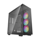 Case Gaming RGB Deepcool CH780 Full Tower Ventilador 1 de 120MM con Vidrio Lateral y Frontal R-CH780-BKADE41-A1 - Negro