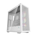 Case Gaming RGB Deepcool Morpheus Full Tower Ventiladores 3 de 140MM con Vidrio Lateral y Malla Frontal R-MORPHEUS-WHAPA1-A1 - Blanco