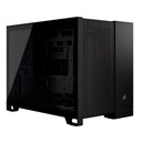 Case Gaming Corsair 2500D Airflow Mini Tower Sin Ventilación Incluida con Vidrio Lateral y Malla Frontal CC-9011263-WW - Negro