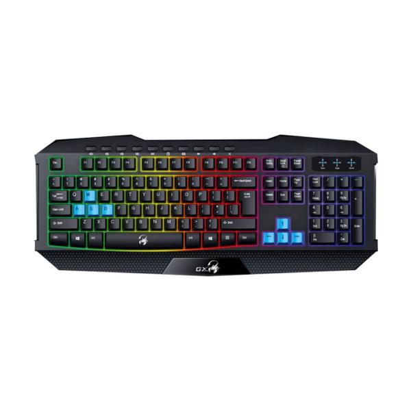 Teclado Gaming RGB Genius Scorpion K215 Membrana Alámbrico USB Español 31310474101 - Negro