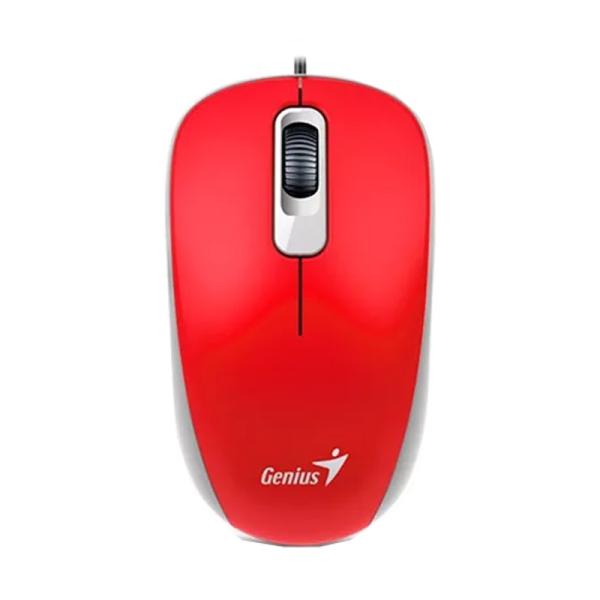 Mouse Genius RS2 DX-110 Alámbrico USB 1200 Dpi 31010116104 - Rojo