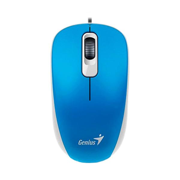 Mouse Genius RS2 DX-110 Alámbrico USB 1200 Dpi 31010116103 - Celeste