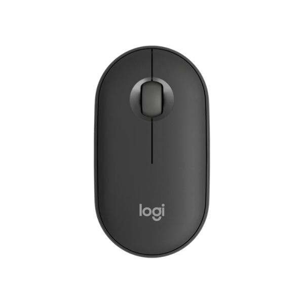Mouse Logitech Pebble 2 M350S Inalámbrico Bluetooth / USB 4000 Dpi 910-007049 - Negro