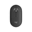 Mouse Logitech Pebble 2 M350S Inalámbrico Bluetooth / USB 4000 Dpi 910-007049 - Negro