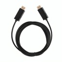 Cable Unno Tekno Displayport to Display Port 1.8m/ 6FT CB4060BK - Negro