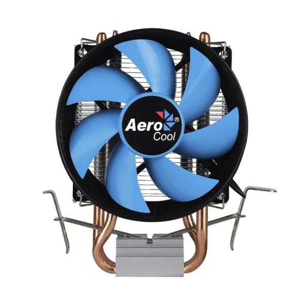 Enfriamiento de Aire Aerocool Verkho 2 Lga1200/am4 1x90mm PWM Actc-na20210.02 - Negro / Azul