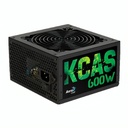 Fuente de Poder Aerocool Kcas 600W 80 Plus Bronze No Modular Atx Acpb-kc60fuc.12 - Negro