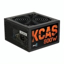 Fuente de Poder Aerocool Kcas 800W 80 Plus Bronze No Modular Atx Acpb-kc80fuc.12 - Negro