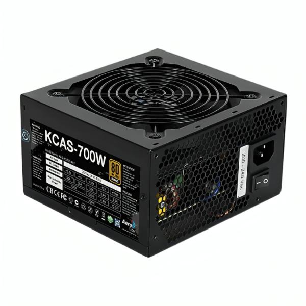 Fuente de Poder Aerocool Kcas 700W 80 Plus Bronze No Modular Atx Acpb-kc70fuc.12 - Negro