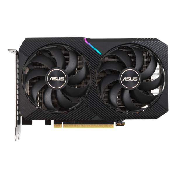 Tarjeta de Video Asus DUAL-RTX3050-O6G GDDR6 1537 Mhz 90YV0K60-M0AA00 - Negro