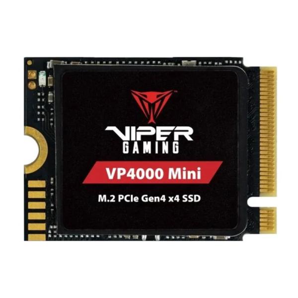 HD Interno Solido 500GB Patriot VP4000 Mini Viper Gaming M.2 2230 Pcie GEN4 X4 Nvme 5000mb/s / 3500mb/s - Negro