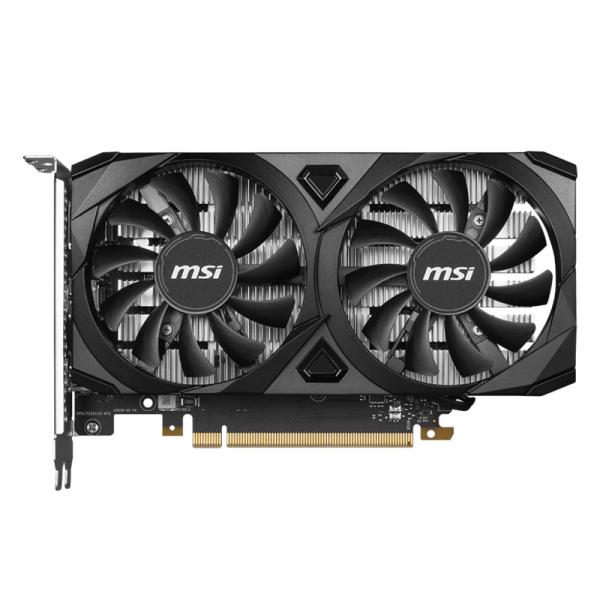 Tarjeta de Video Msi Geforce Rtx 3050 Ventus 2X 6G Oc GDDR6 1492 Mhz 912-V812-016 - Negro