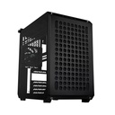 Case Cooler Master Qube 500 Flatpack Edition Mid Tower Ventilador 1 de 120MM con Vidrio y Malla Lateral Q500-KGNN-S00 - Negro