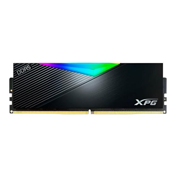Memoria RAM Pc 16GB Adata Xpg Lancer RGB Ax5u6000c3016g Clarbk DDR5 6000 Mhz CL30 1.35 V Dimm 288 Pines - Negro