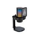 Microfono Maono DGM20 USB Gaming RGB Negro