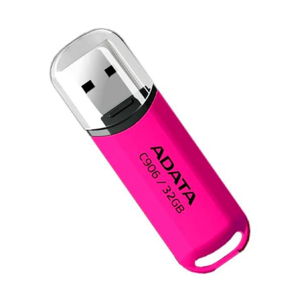 Memoria USB 32GB Adata C906 USB-A 2 AC906-32G-RPP - Rosado