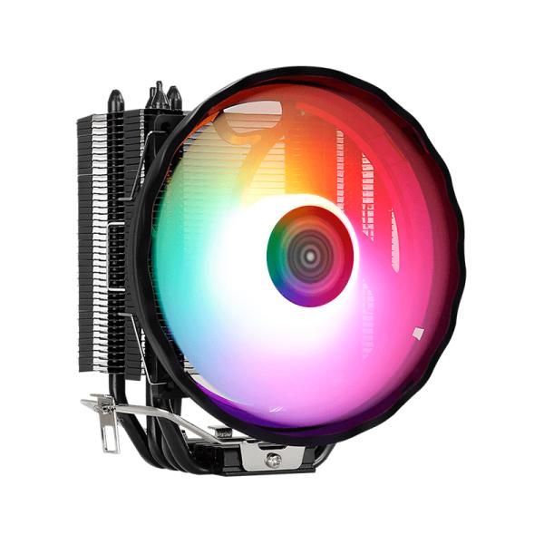 Aerocool Rave 4 ARGB CPU Cooler Aire LGA1700/AM5 Negro
