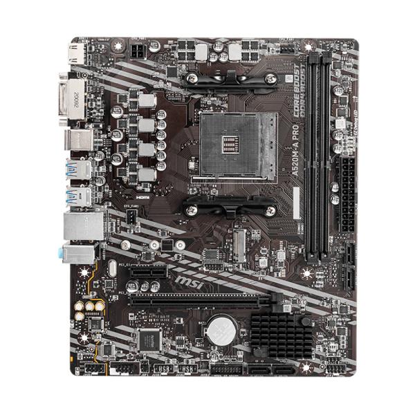 Tarjeta Madre MSI A520M-A PRO Micro-ATX DDR4 AM4