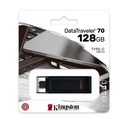 Memoria USB 128GB Kingston DataTraveler 70 USB-C 3.2 Negro