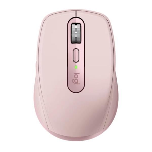 Mouse Logitech MX Anywhere 3S Inalámbrico Bluetooth 8000 DPI Rosado