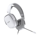 XPG Precog S Headset Gaming Alámbrico 3.5mm Blanco Sonido Envolvente