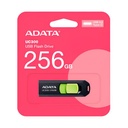 Memoria USB Adata UC300 256GB USB-C 3.2 Gen 1 Negro/Verde