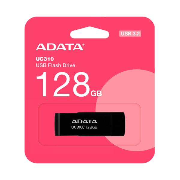 Memoria USB Adata UC310 128GB USB-A 3.2 Gen 1 Negro