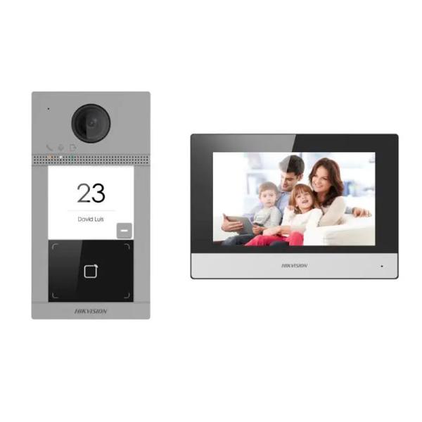 Hikvision Video Portero Control Acceso IP DS-KIS604-P Seguridad Hogar