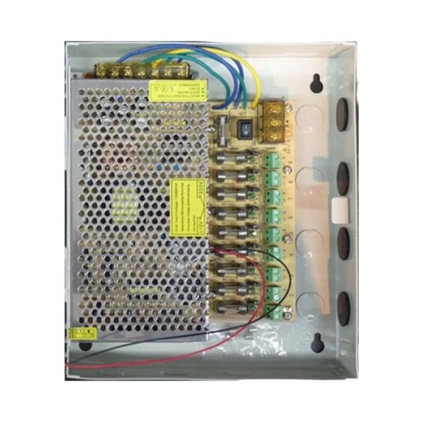 Sky Caja de Corriente 9 Salidas -12v/cd10a CRC-14