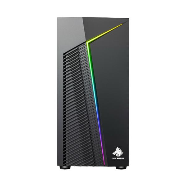 Case Gaming Eagle Warrior CG03RWRA001C RGB Vidrio Lateral Negro