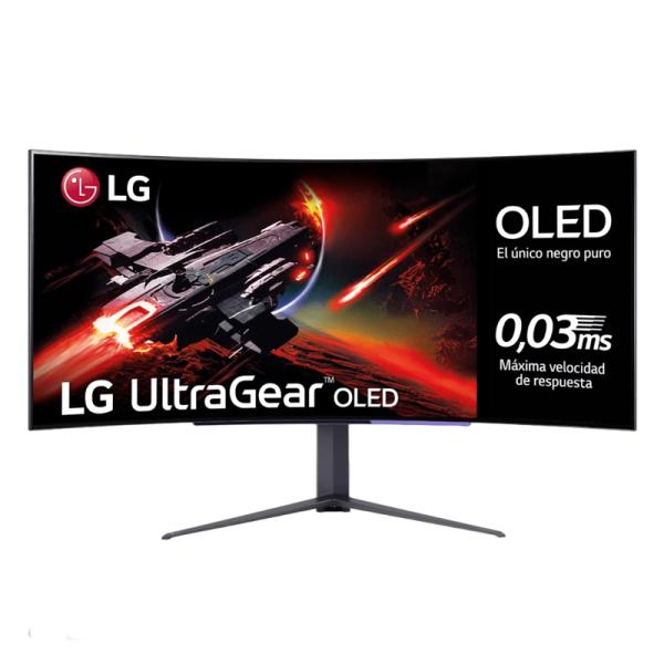 Monitor LG 45" 45GR95QE-B OLED Curvo 240Hz 3440x1440 DP HDMI