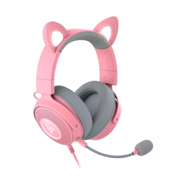 Headset Gaming Razer Kraken Kitty V2 RGB Rosado USB