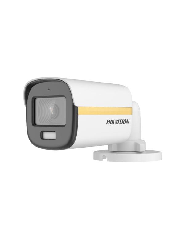 Camara Mini Bullet Hikvision DS-2CE10DF3T-FS 2MP ColorVu Blanco