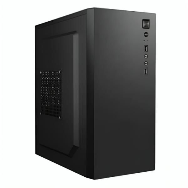 Case Mini Tower KME CM15KTRA001C con Fuente 600W Negro