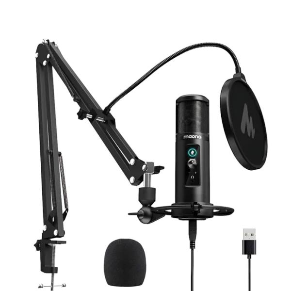 Microfono Maono AU-PM422 USB 192khz/24-bit - Negro