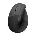 Logitech Mouse Lift Vertical Ergonómico Inalámbrico Zurdos Negro
