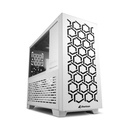 Sharkoon Case MS-Y1000 Mini Tower Blanco Vidrio Templado