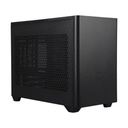 CASE RGB COOLER MASTER MASTERBOX NR200P MINI TOWER VENTILADORES 2 DE 120MM CON VIDRIO Y MALLA LATERAL MCB-NR200P-KGNN-S00 - NEGRO