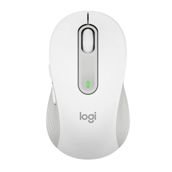 Logitech Mouse Signature M650 Inalámbrico Bluetooth / Receptor 4000 Dpi Blanco