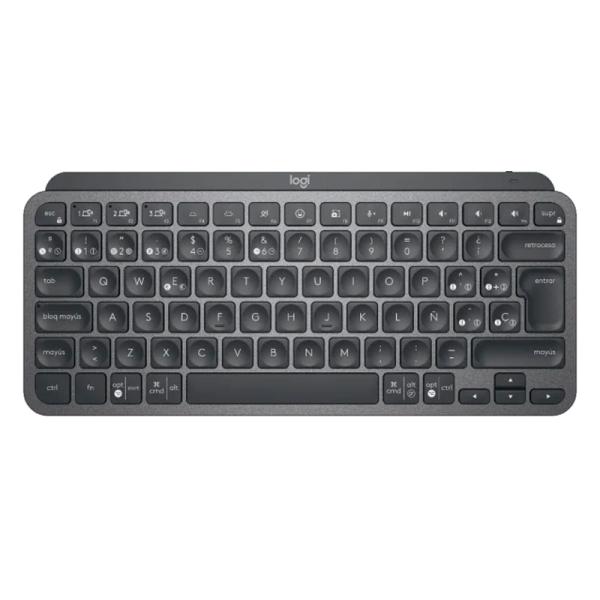 TECLADO LOGITECH MX KEYS MINI TKL MEMBRANA INALÁMBRICO BLUETOOTH ESPAÑOL 920-010476 - NEGRO
