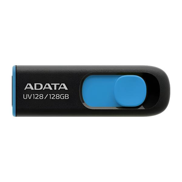Memoria USB Adata UV128 128GB USB 3.2 Gen 1 Negro/Azul