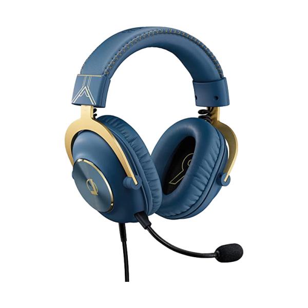 Headset Gaming Logitech G PRO X League of Legends USB Azul